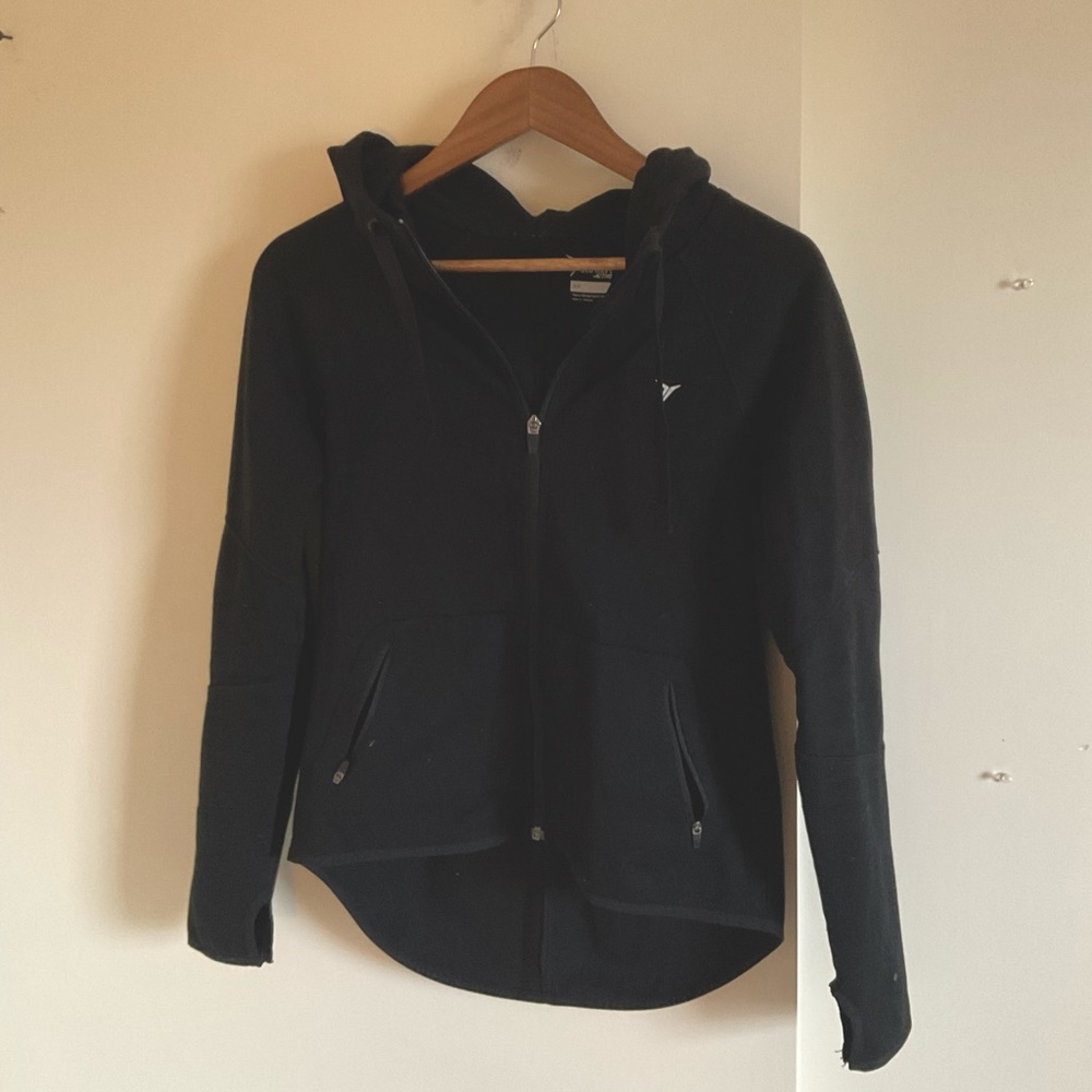 Old Navy Black Workout Zip-Up Jacket